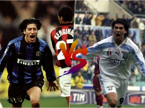 Salas vs Zamorano: ¿Quién hizo más goles en la Serie A?