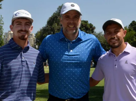 Ídolos de Colo Colo y la U se reúnen en evento de Golf