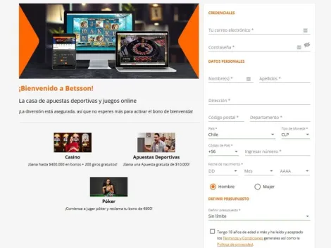 Código promocional Betsson: Freebet de $50.000 CPL en Julio 2025