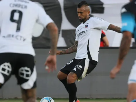 Vidal tira la talla con una interna de los entrenamientos en Colo Colo