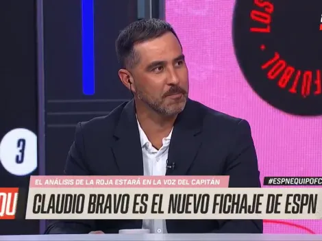 El emotivo lamento de Bravo en su debut como comentarista