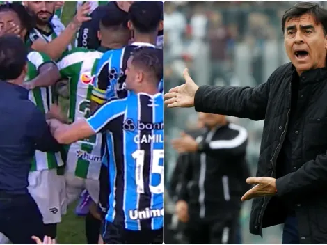 Duro castigo en Brasil a Quinteros por pegarle a jugador en Brasil