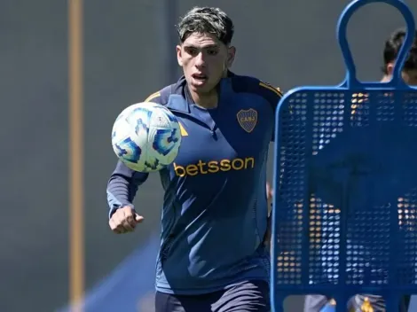 Carlos Palacios vuelve a entrenar en Boca: cómo reaccionó Gago
