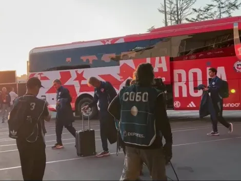La triste llegada de Gareca al Nacional: cabizbajo e insultado