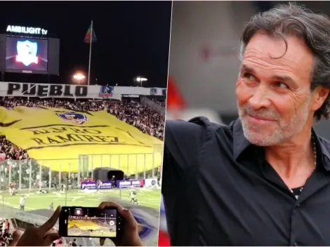 La emotiva reacción de Rambo Ramírez al homenaje de los hinchas de Colo Colo