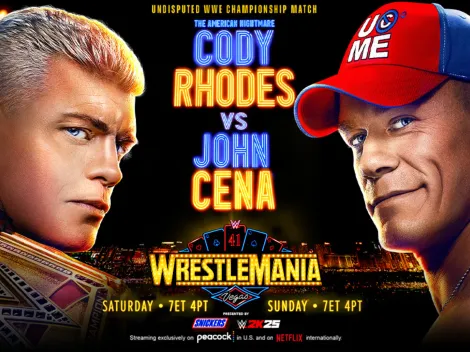 Cartelera WWE WrestleMania 41 Noche 2: Horario y TV