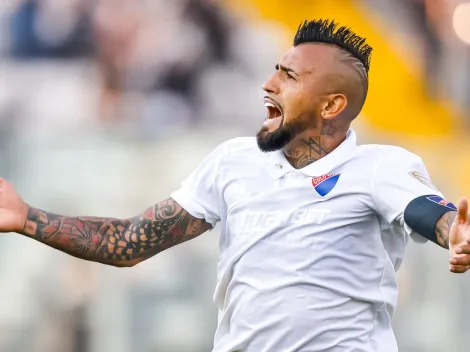 La foto de "Bullalbo" de Vidal que aplauden sus hinchas