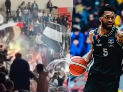 Barra de Colo Colo básquet es castigada por incidentes en duelo clave