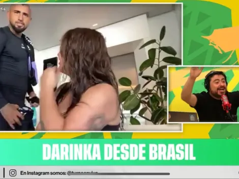 Vidal aparece de sorpresa en un programa desde Brasil