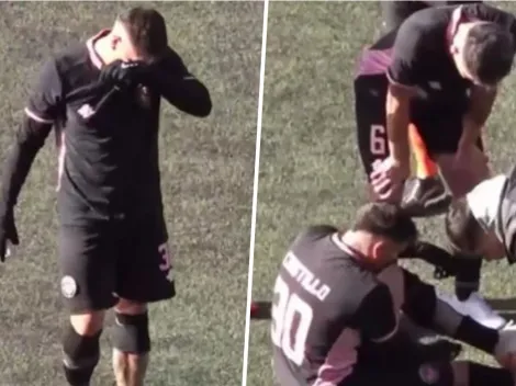 Video: El desgarrador llanto de Nicolás Castillo tras salir lesionado