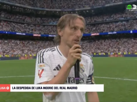 Entre lágrimas: el emotivo discurso de Luka Modric para despedirse