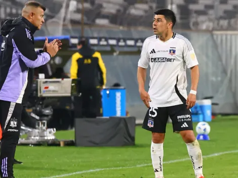 Almirón hace las pases con Colo Colo cambiando de outfit en la Copa