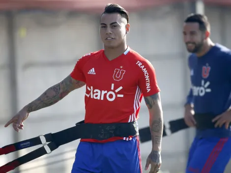 Histórico azul: "Eduardo Vargas viene a morir a la U"