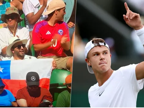 El feo gesto que el rival de Jarry le hizo a los chilenos en Wimbledon