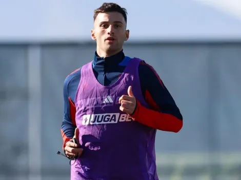 Nuevo refuerzo azul: ¿Salomoni puede jugar ante Colo Colo?