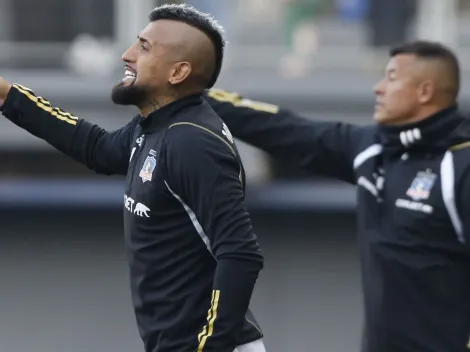 Vidal respalda a Almirón por el "robo" del Superclásico