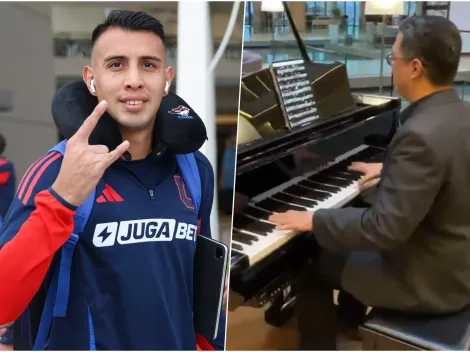 Emotivo recibimiento y arenga a la U en su hotel de Asunción