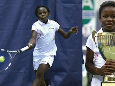 Tenis: es hija de refugiados del Congo y con 18 años batió a leyenda