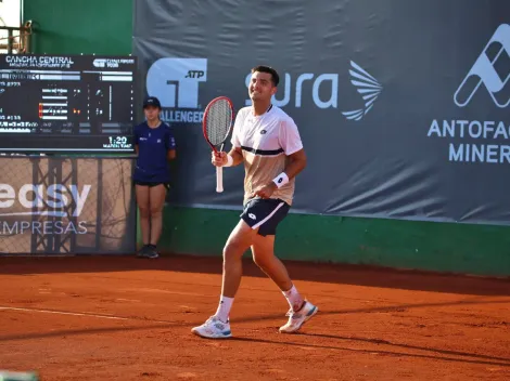Tomás Barrios ratifica favoritismo en Challenger de Antofagasta