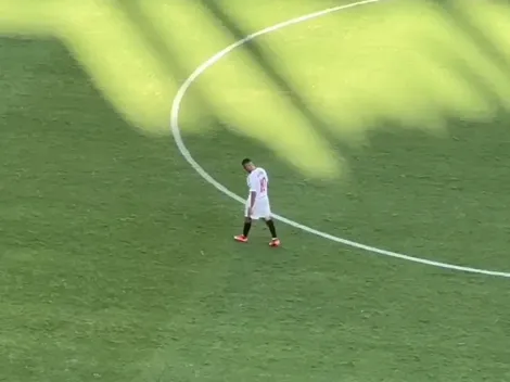 Particular celebración: en Sevilla aún flipan con Alexis contra Barcelona