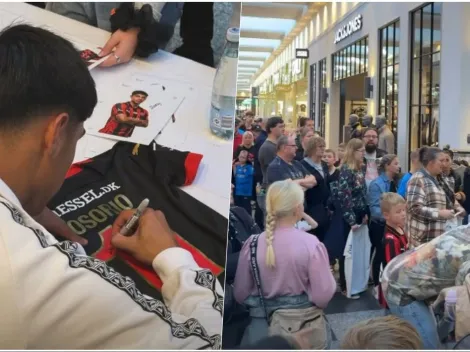 Darío Osorio causa furor en Dinamarca entre hinchas del Midjylland