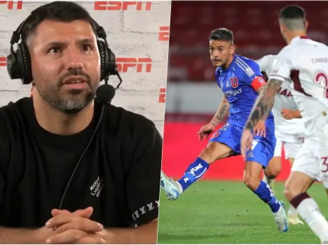 "Si vamos...": los elogios del Kun Agüero a la U tras empate con Lanús