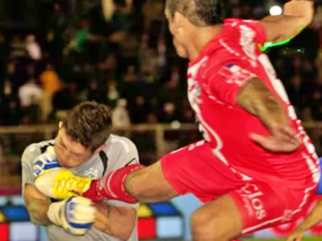 Viana recuerda una de las patadas más escandalosas del fútbol chileno