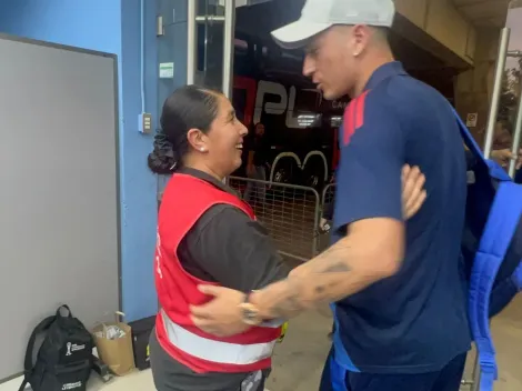 Emocionante gesto del Tucu Sepúlveda con una guardia en Rancagua