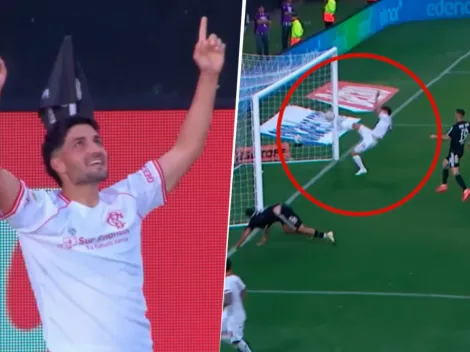 Blandi marca gol clave en Argentina y responde a particular apodo: “Roba goles”