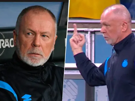 DT de Aravena realiza feo gesto a hinchas de Gremio