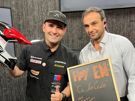 Tomás de Gavardo sorprende a Rodrigo Sepúlveda disfrazado de delivery