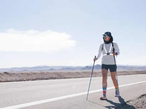 La primera chilena en correr 500 km sola en el desierto: "Una decisión muy difícil..."