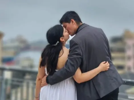 "Me casé en el puerto": periodista de TNT Sports da el "sí" en el altar