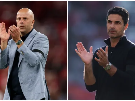 Liverpool x Arsenal: Slot e Arteta em destaque no pré-jogo