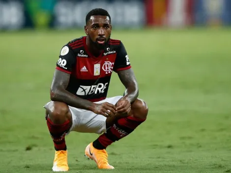 Emocionado, Gerson se despede do Flamengo