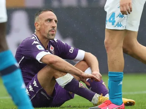 Ribery deixa a Fiorentina mas pode continuar no futebol italiano