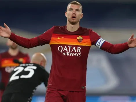 Partiu, Champions? Dzeko pode deixar a Roma e acertar com outro clube europeu