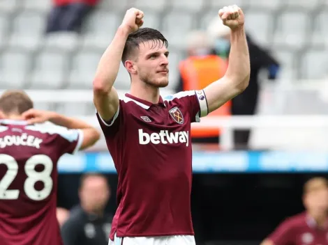 Declan Rice rejeita oferta de renovação do West Ham e deve mesmo deixar o clube; confira os interessados