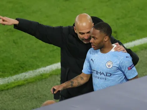 Sai ou fica? Guardiola define futuro de Sterling no Manchester City