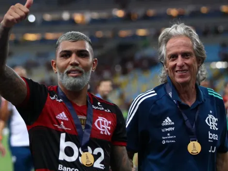 Flamengo e Jorge Jesus conversam