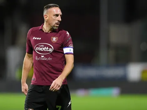 Tem vaga no seu time? Oferecido a clube brasileiro, Ribéry rescinde com a Salernitana