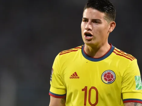 Já pensou? James Rodríguez curte postagem e agita torcida de gigante brasileiro