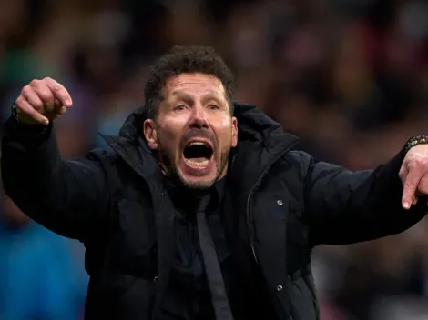 Simeone escala o Atlético de Madrid para enfrentar o Manchester United