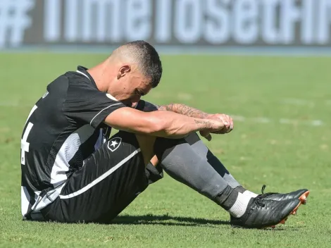 Botafogo atualização situação de atletas machucados; Zagueiro preocupa