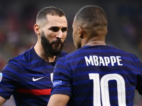 Climão na França: Benzema volta a 'alfinetar' Mbappé e ironiza o atacante