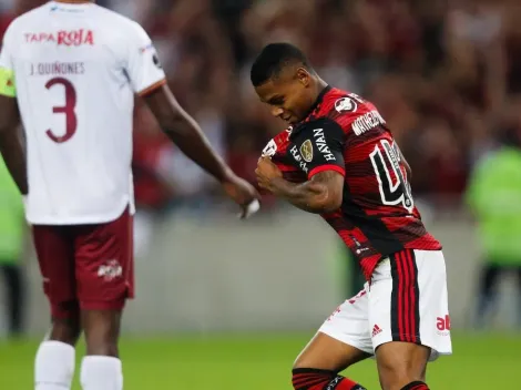 Joia do Flamengo celebra retorno e também noite mágica contra o Tolima