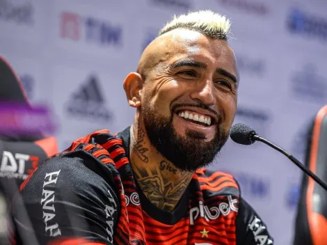 Ousado! Vidal revela qual o seu primeiro objetivo com a camisa do Flamengo