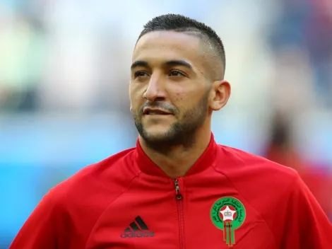 Craque Marroquino, Ziyech, se mostra motivado para Copa do Mundo após retorno a seleção