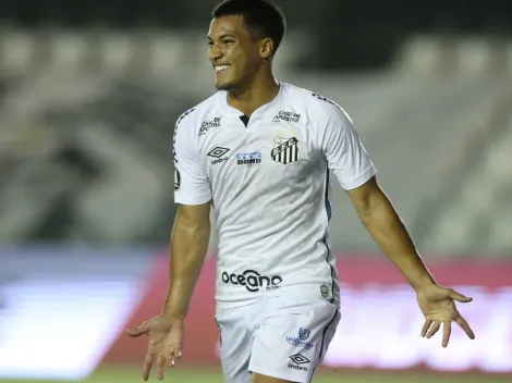 Marcos Leonardo, cria do Santos, está na mira de dois gigantes europeus; jogador pode sair em janeiro