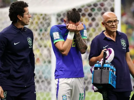 Alex Telles se pronuncia pela primeira vez após ser cortado da Copa do Mundo por conta de lesão